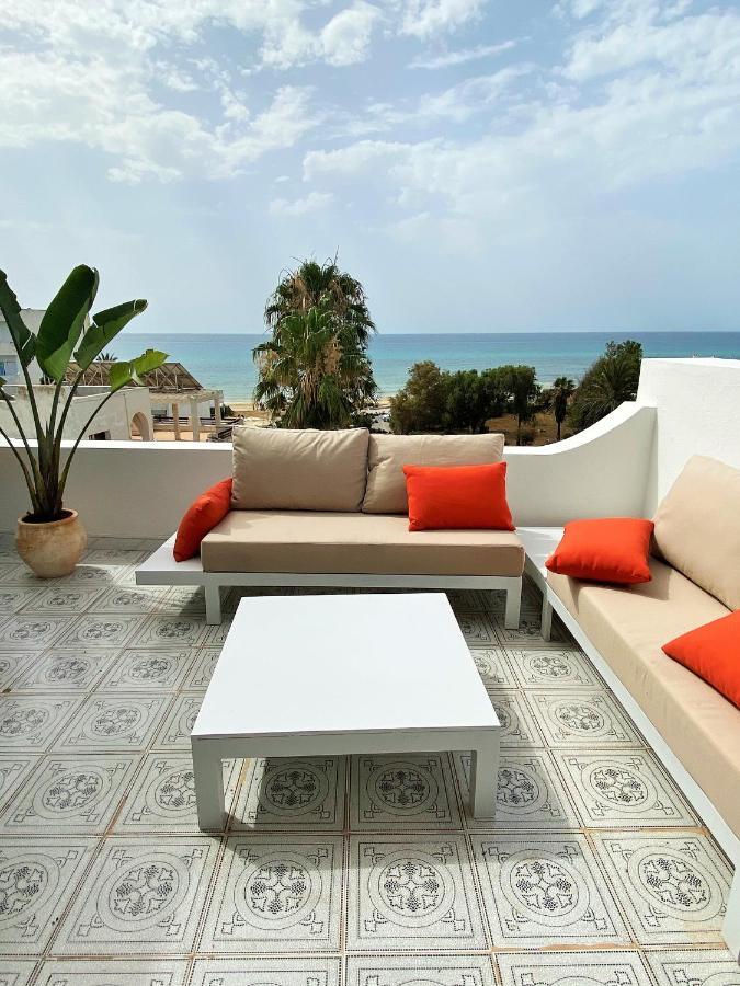 Roof Top Pied Dans L'Eau Panoramic View, 80 Meters From Seaside Hammamet Exteriér fotografie